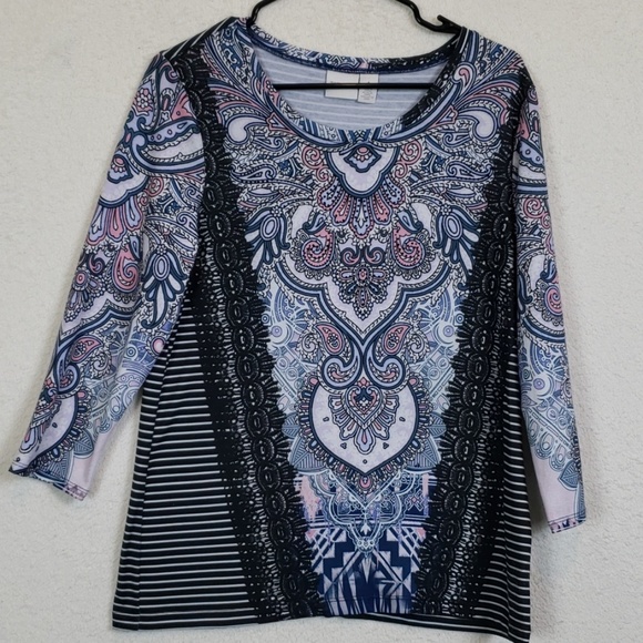 Chico's Tops - 5/$25 Zenergy by chico's size 1 top